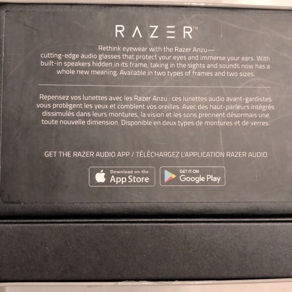 NEW [Razer] Anzu Bluetooth & Blue-light Gaming Smart Glasses/Sunglasses, Large - Picture 11 of 12